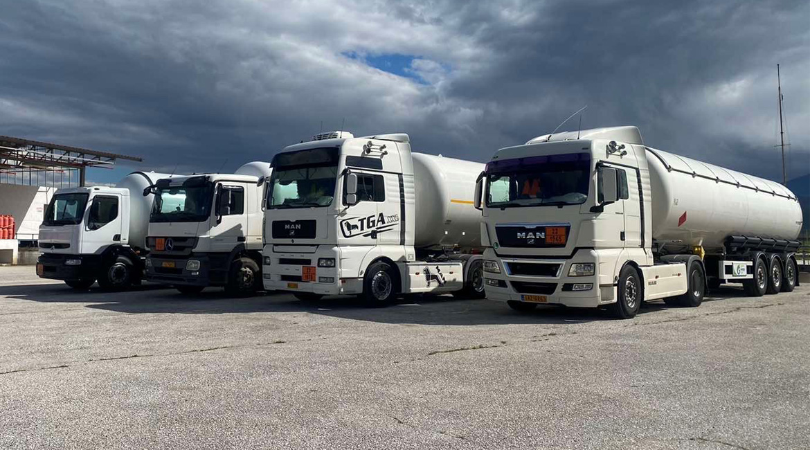 Διάθεση δεξαμενών υγραερίου διαφορετικών χωρητικοτήτων